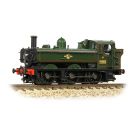 BR (Ex GWR) 64XX Class Pannier Tank 0-6-0PT, 6408, BR Lined Green (Late Crest) Livery, DCC Ready