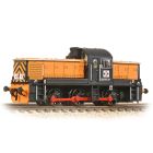 NCB Class 14 0-6-0, D2/9531, NCB British Oak Orange & Black Livery, DCC Ready