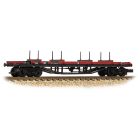 BR 30T 'Prawn' Bogie Bolster KDB943414, BR Red Livery, Includes Wagon Load