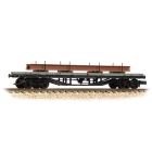 BR 30T Bogie Bolster C Wagon B943444, BR Grey Livery, Includes Wagon Load