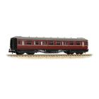 BR (Ex GWR) Hawksworth 63' Second Corridor W1723W, BR Maroon Livery