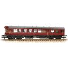 BR (Ex GWR) Hawksworth Auto-Trailer W228W, BR Maroon Livery