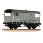 BR (Ex SE&CR) 25T 'Dance Hall' Brake Van S55457, BR Grey (Early) Livery