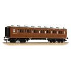 M&GM (Ex LNWR) 50' Arc Roof Coaches Diag 268 Corridor Third 81023, M&GN Brown Livery