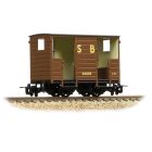 Private Owner (Ex RNAD) Open End Brake Van 43479, Statfold Barn Railway, Brown Livery