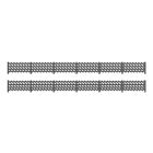 LMS MR Station Fencing Kit, Straight, Black