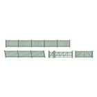 GWR Station Fencing Kit, Ramps & Gates, Green