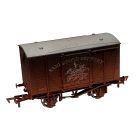 Private Owner (Ex LMS) 12T Ventilated Van No. 2, Sandstone Brewery, White Livery, Weathered