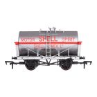 Private Owner 14T Class A Anchor Mounted Tank Wagon 7522, Shell Motor Spirit, Silver Livery