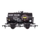 Private Owner 14T Class B Anchor Mounted Tank Wagon 101, Berry Wiggins, Black Livery