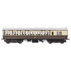 GWR GWR Toplight Mainline City Brake Third 3751, GWR Chocolate & Cream (Great Western Crest) Livery, DCC Ready