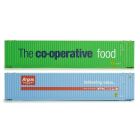 45ft Containers High Cube 'Argos' & 'Co-operative'