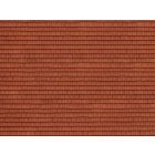 3D Cardboard Sheet, Roof Tile, Red