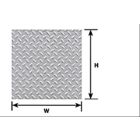 Pattern Sheet PS-152 Diamond Plate W:175mm L:275mm (Pack of 2)