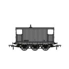 BR (Ex SECR) 20T Six Wheel Brake Van S55434, BR Grey Livery