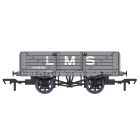 LMS 5 Plank LMS D1666 Wagon 134946, LMS Grey Livery