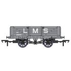 LMS 5 Plank LMS D1666 Wagon 268515, LMS Grey Livery