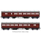 BR (Ex GWR) Dia. E140 B Set W6989W & W6990W, BR Maroon Livery with Lining