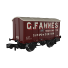 Private Owner (Ex GWR) GWR Van Diag V16 'Mink A' 1605, Guy Fawkes, Bauxite Livery