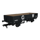 GWR GWR 'Open C' Diag. O19 Tube Wagon 94856, GWR Grey (large GW) Livery