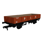 Private Owner (Ex GWR) GWR 'Open C' Diag. O19 Tube Wagon D3, PLA, Bauxite Livery