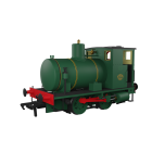 Private Owner Andrew Barclay Fireless 0-4-0 0-4-0, Doon Valley Railway, Green Livery (Works No. 1952), DCC Ready