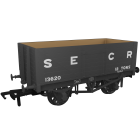 SECR 7 Plank Wagon RCH 1907 13620, SECR Grey Livery