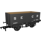 SECR 7 Plank Wagon RCH 1907 14517, SECR Grey Livery