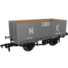 LNER 7 Plank Wagon RCH 1907 454941, LNER Grey Livery