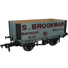 Private Owner 7 Plank Wagon RCH 1907 No. 33, S Brookman, Grey Livery