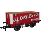 Private Owner 7 Plank Wagon RCH 1907 121, J L Davies & Co, Red Livery