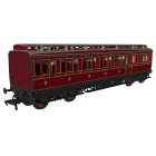 MR 48' 'Evolution' Brake Third Non-Corridor 6824, MR Maroon Livery