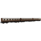 LB&SCR 48' 'Evolution' Brake Third Non-Corridor, 48' 'Evolution' Third Non-Corridor & 48' 'Evolution' Composite Non-Corridor 507, 759 & 535, LB&SCR Lined White & Brown Livery