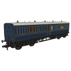 S&DJR 48' 'Evolution' Full Brake Non-Corridor 130, S&DJR Lined Blue Livery