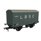 LB&SCR (Ex LBSC) 8T Van, LBSC Diag. 8 8095, LB&SCR Grey Livery