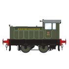 Private Owner Ruston & Hornsby 88DS 0-4-0, No. 3, Rowntree Macintosh, Lined Green Livery, DCC Ready