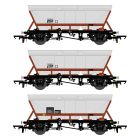 BR HCA Covered Hopper 351223, 351564 & 350001, BR Bauxite Livery