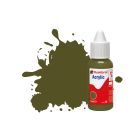 No 155 Olive Drab - Matt - Acrylic Paint - 14ml Bottle