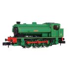 Private Owner (Ex LNER) J94 (Ex-WD 'Hunslet Austerity' 0-6-0ST) Class Saddle Tank 0-6-0ST, Un-numbered, 'Amazon' National Coal Board, Lined Green Livery, DCC Ready