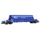 Private Owner PBA Bogie Tank Wagon 33 70 9382 069, ECC, Blue Livery