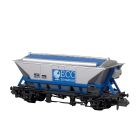 Private Owner (Ex BR) CDA Covered Hopper 375065, ECC International, Blue Livery