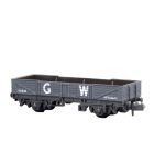 GWR (Ex BR) ZDX 22T Ferry Tube Wagon 94856, GWR Grey (large GW) Livery