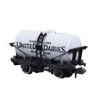 Private Owner 4 Wheel Milk Tanker United Dairies, White Livery