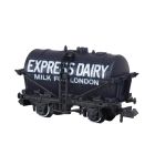 Private Owner 4 Wheel Milk Tanker Express Dairy, Black Livery