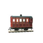 4 Wheel Coach Kit, Lined Maroon Livery