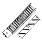 Stairway STAS-2 H:2.4mm W:5.6mm Length:75mm (Pack of 2)