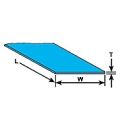 Copoly Sheet SSC-106 T:1.5mm W:175mm L:300mm Colour: Clear (Pack of 2)