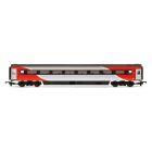 LNER (2018+) Mk3 TS Trailer Standard (Open) (HST) 42191, Coach E, LNER (2018+) Red & Silver Livery