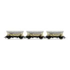 BR HFA Hopper 358713, 358550 & 358784, BR Railfreight Coal Sector Livery Three Wagon Pack