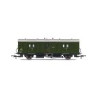 BR (Ex SR) Maunsell Passenger Brake Van C ADB975140, BR Departmental Olive Green Livery